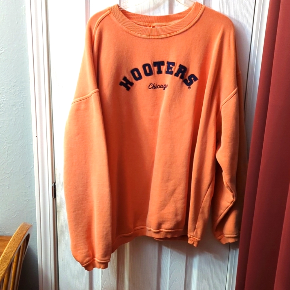 Alternative Apparel Orange Crewneck Sweater